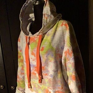 Free People Cropped Hoodie